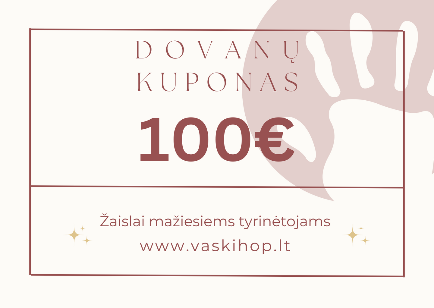 Vaskihop.lt dovanų kuponas